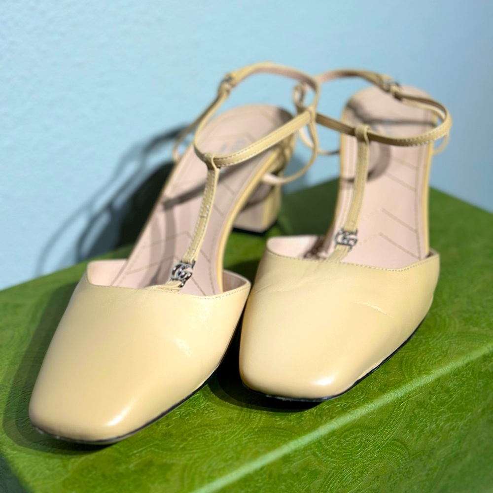 Petite Gucci Slingback Pump
